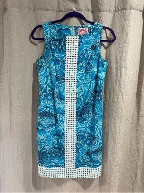 Lilly Pulitzer Dark and Stormy Shift Dress Size 2